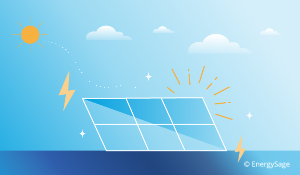 solar panel output energy production